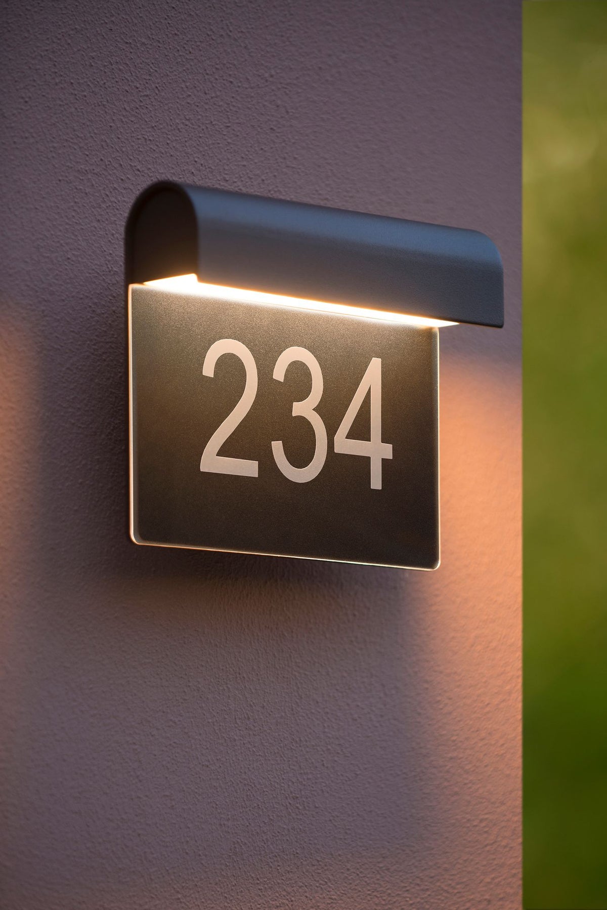 LED-Außenwandleuchte Thesi 3000K IP54 Schwarz (1)