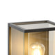 Außenwandleuchte Claire IP54 mit Glasschirm Anthrazit (5)