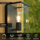 Außenwandleuchte Claire IP54 mit Glasschirm Anthrazit (6)