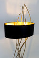 Stehlampe Elba Oval mit Schirm 180 cm