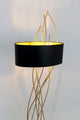 Stehlampe Elba Oval mit Schirm 180 cm