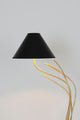 Stehlampe Ischia mit Schirm Rund 139 cm