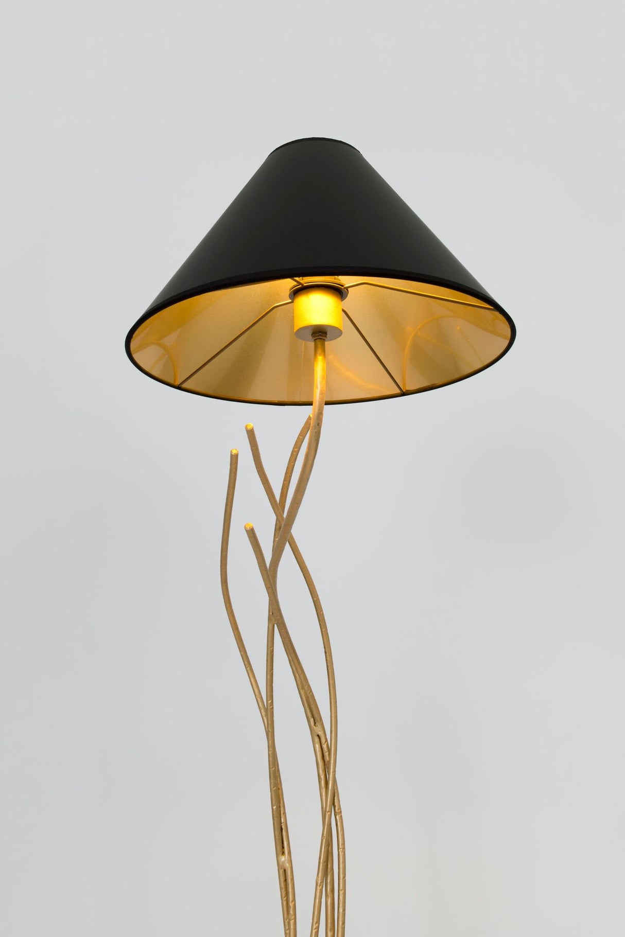 Stehlampe Ischia mit Schirm Rund 139 cm