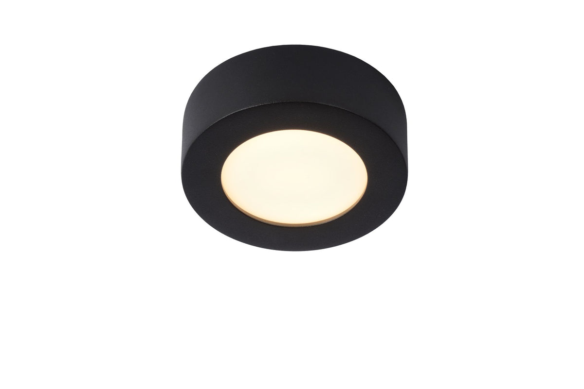 LED-Bad-Deckenleuchte Brice dimmbar IP44 rund Ø 11,7cm (1)