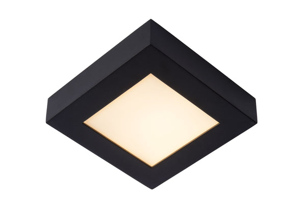 LED-Deckenleuchte Brice dimmbar IP44 quadratisch 16,8x16,8cm (1)