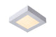 LED-Deckenleuchte Brice dimmbar IP44 quadratisch 16,8x16,8cm (2)