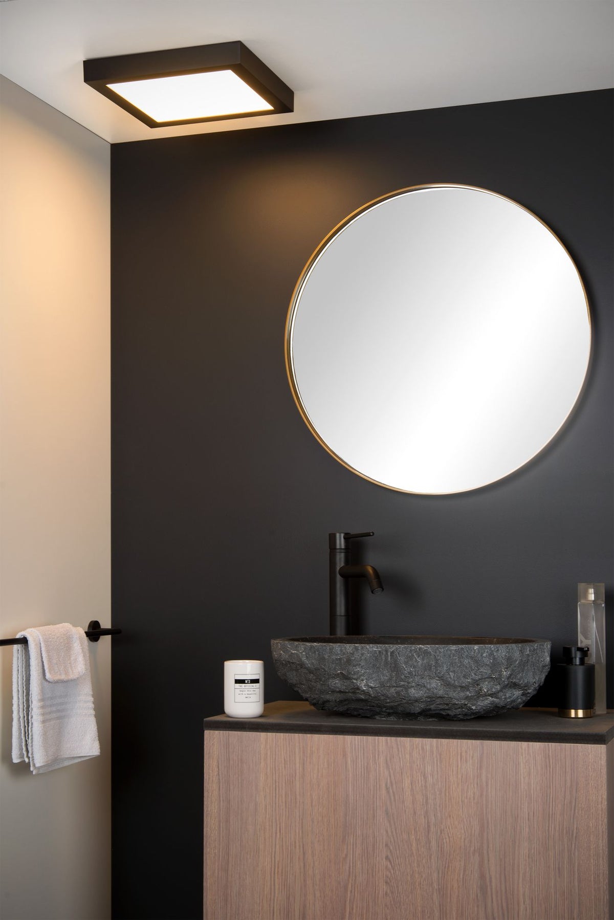 LED-Deckenleuchte Brice dimmbar IP44 30x30cm Badezimmer (3)