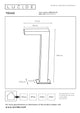 LED-Słupek oświetleniowy Texas IP54 antracyt 60 cm (4)