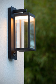 LED-Clairette outdoor wall light with motion sensor IP54 (1)