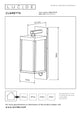 LED-Clairette outdoor wall light with motion sensor IP54 (7)