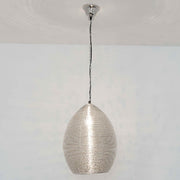 Pendelleuchte Colibri Stahldraht Vernickelt Silber mit modernem Design und eleganter Oberfläche.