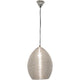 Pendelleuchte Colibri Stahldraht Vernickelt Silber in eleganter Form, ideal für moderne Innenräume.