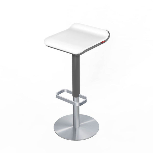 Moree Barhocker Ed höhenverstellbar Anthrazit mit elegantem Design und 360 Grad Drehfunktion.