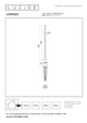 LED-Gartenstrahler Lornex IP54 Schwarz 58cm (6)
