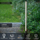 LED-Gartenstrahler Lornex IP54 Schwarz 58cm (5)