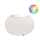 Moree Outdoor LED Tisch oder Hocker Bubble mit Glasplatte und multicolour LED-Beleuchtung, ideal für den Außenbereich.
