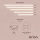 s.luce Arion LED hang- & plafondlamp lichtslang 