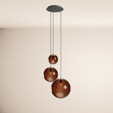 s.luce Orb 3-flammige Galerieleuchte Modular