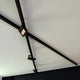 3-Phasen Flex-Verbinder Schwarz für Stromschienen, flexible Installation und Stromeinspeisung.