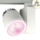 3-Phasen Metzgerei LED Strahler für Fleischwaren, 1230lm, 40W, 1900K, weißes Licht, optimal für Fleischpräsentation.
