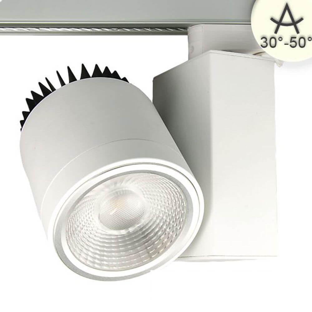 3-Phasen Power-LED Strahler 4500lm 35W 4000K neutral Weiß