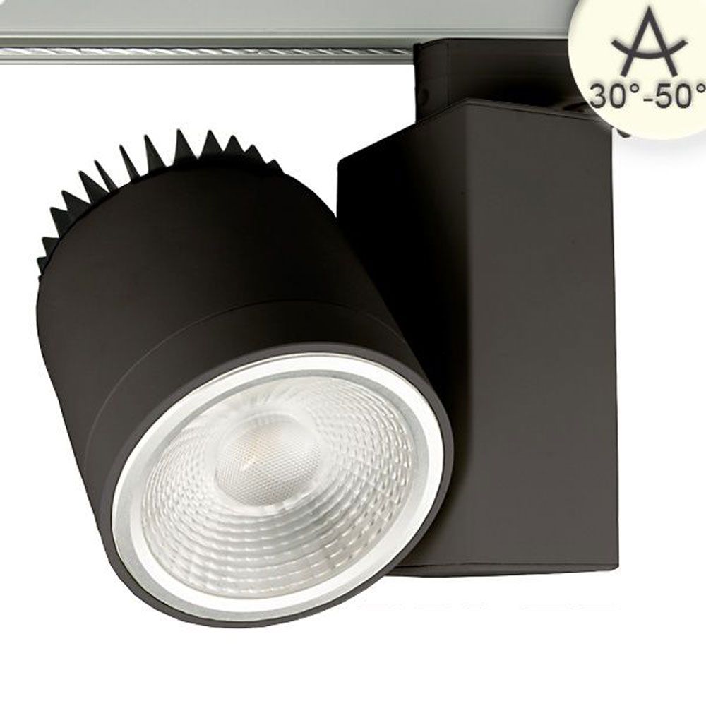 3-phases Power Led Ristler 3400LM 35W 3000K warm black