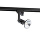 3-Phasen Schienenstrahler RAM PAR30 E27 Schwarz in Schwarz, ideal für moderne Beleuchtungslösungen.
