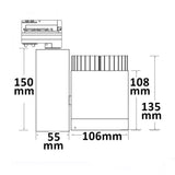 3-Phase Spotlight for Meat Butcher Shop Light 40W 30°-50° White