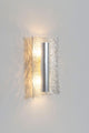 Wandlampe Utopistico 2-flammig mit Blende 27x10cm Silber