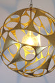 Pendelleuchte Talismano Ø 55cm Rund Gold