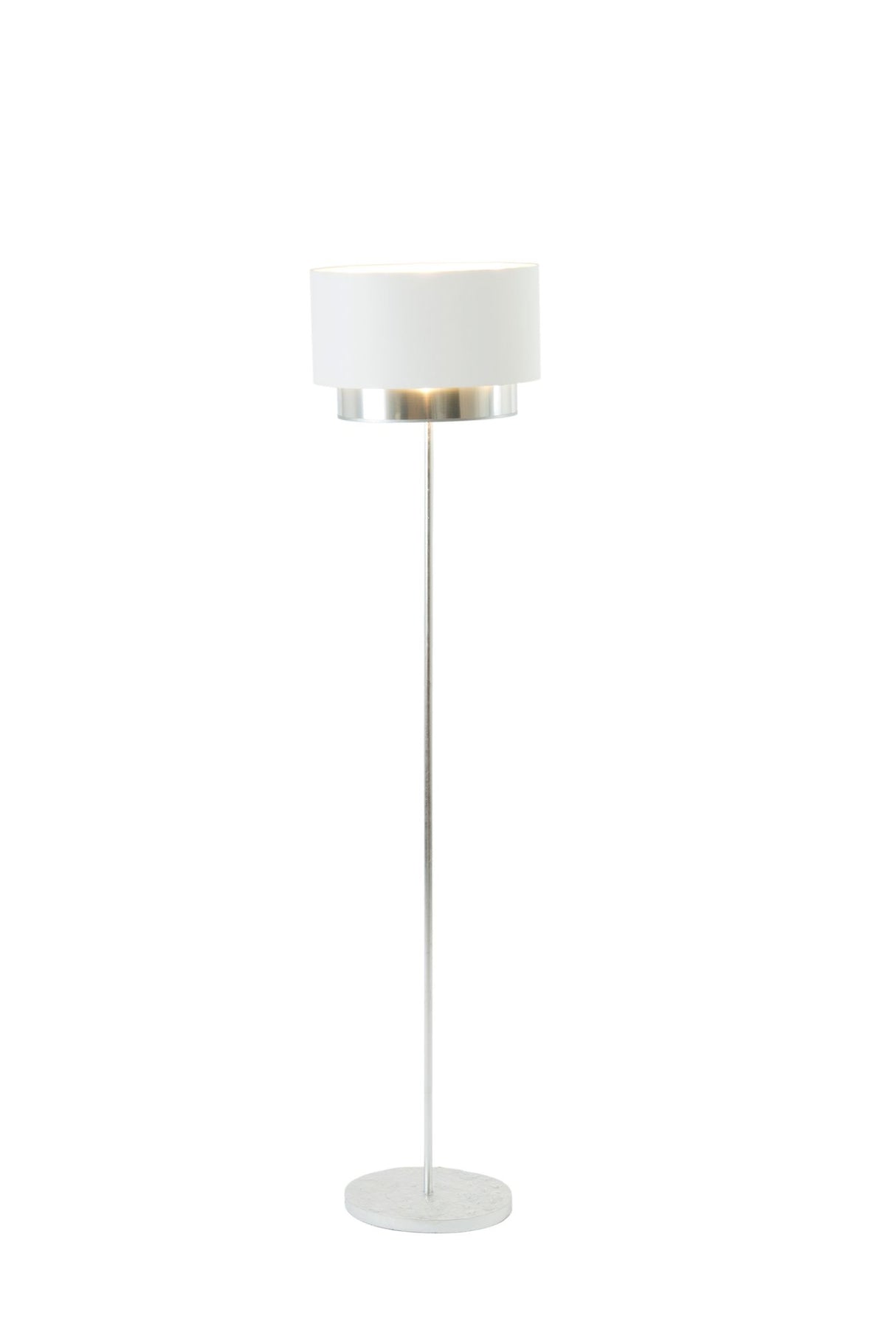Stehlampe Mattia Oval Chintz gehämmert