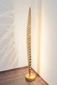 Stehlampe Pietro 6-flammig Rund 152 cm Gold