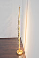Stehlampe Pietro 6-flammig Rund 152 cm Gold