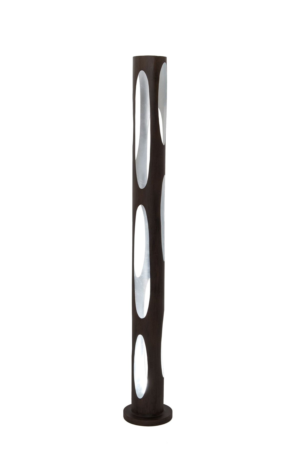 Stehlampe Mascha Rund 175 cm Silber