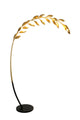 Stehlampe Riso 11-flammig Rund 164 cm Gold