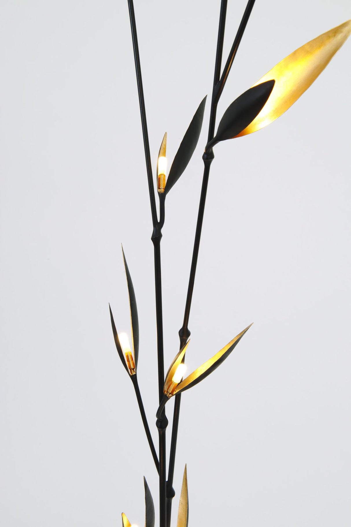 Stehleuchte Strelicie 7-flammig Rund 181 cm Gold