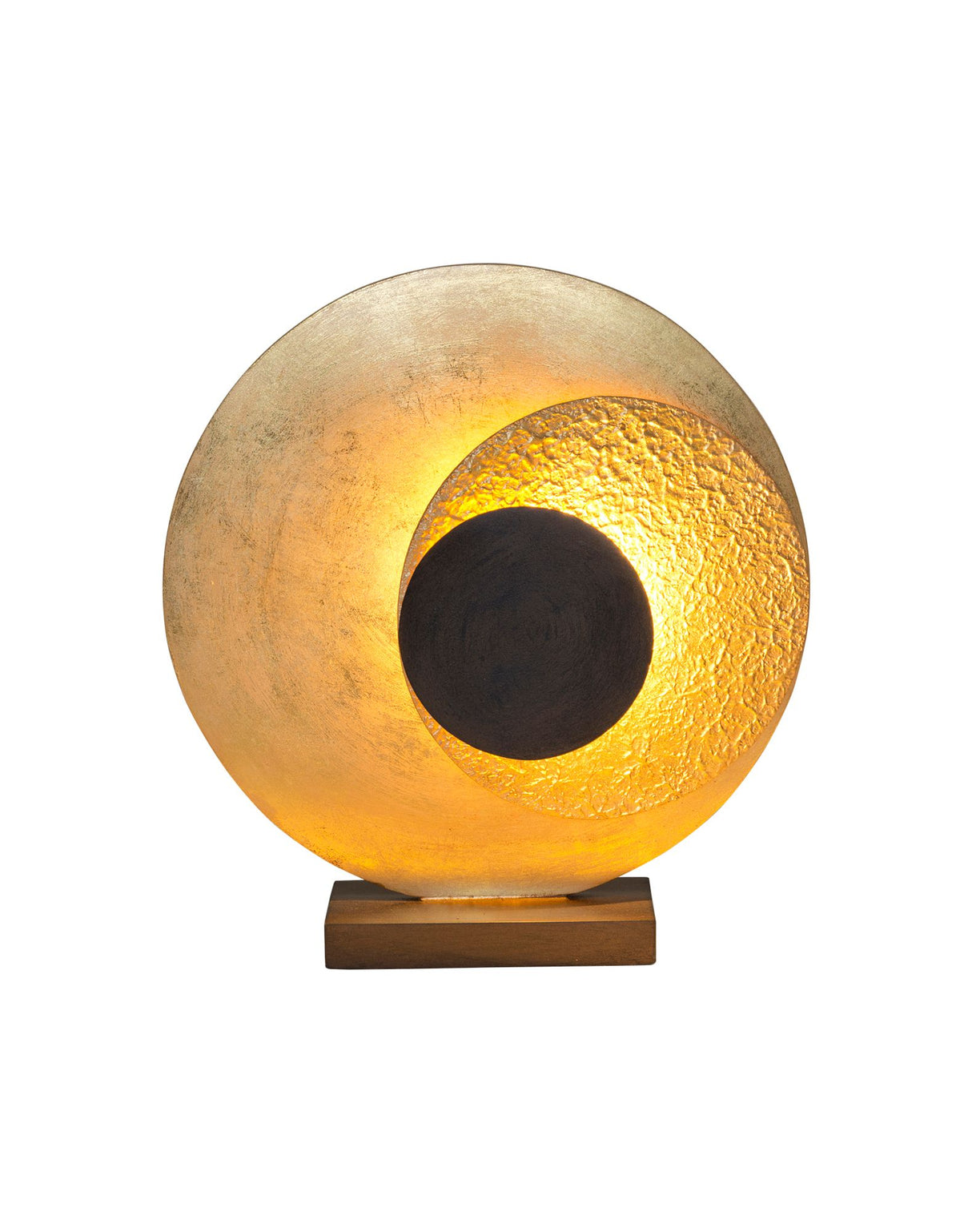 LED-Tischleuchte La Bocca 2-flammig mit Scheibe 40x12cm