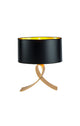 Tischlampe Ciclo Oval mit Schirm 40x22cm
