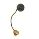 Wandleuchte Snail Two Halogen Flexarm Rund Ø 10cm