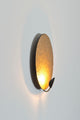 Wandleuchte Traversa Rund Ø 35cm Gold