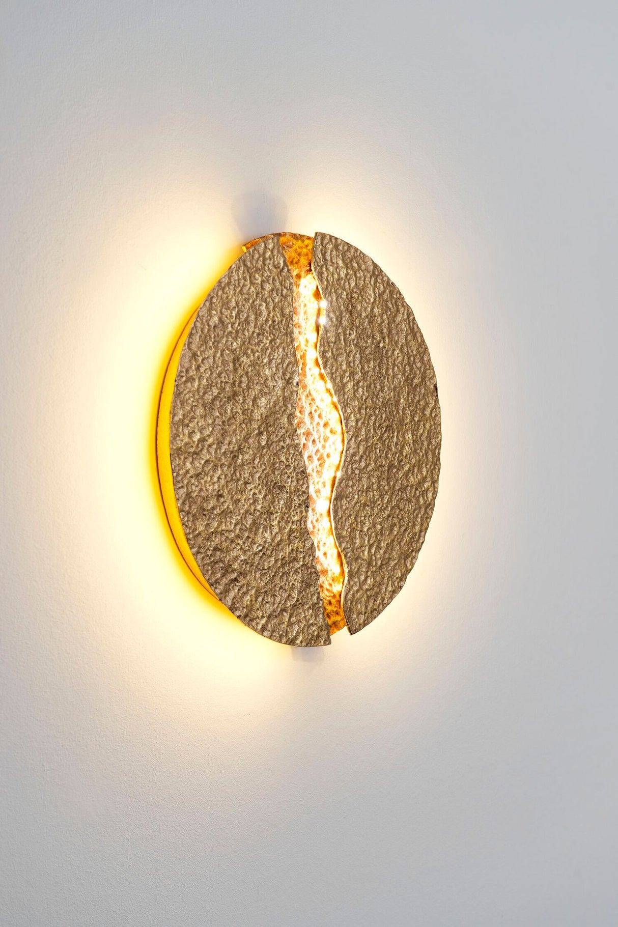 LED-Wandleuchte Eruption Klein dimmbar Rund Ø 40cm