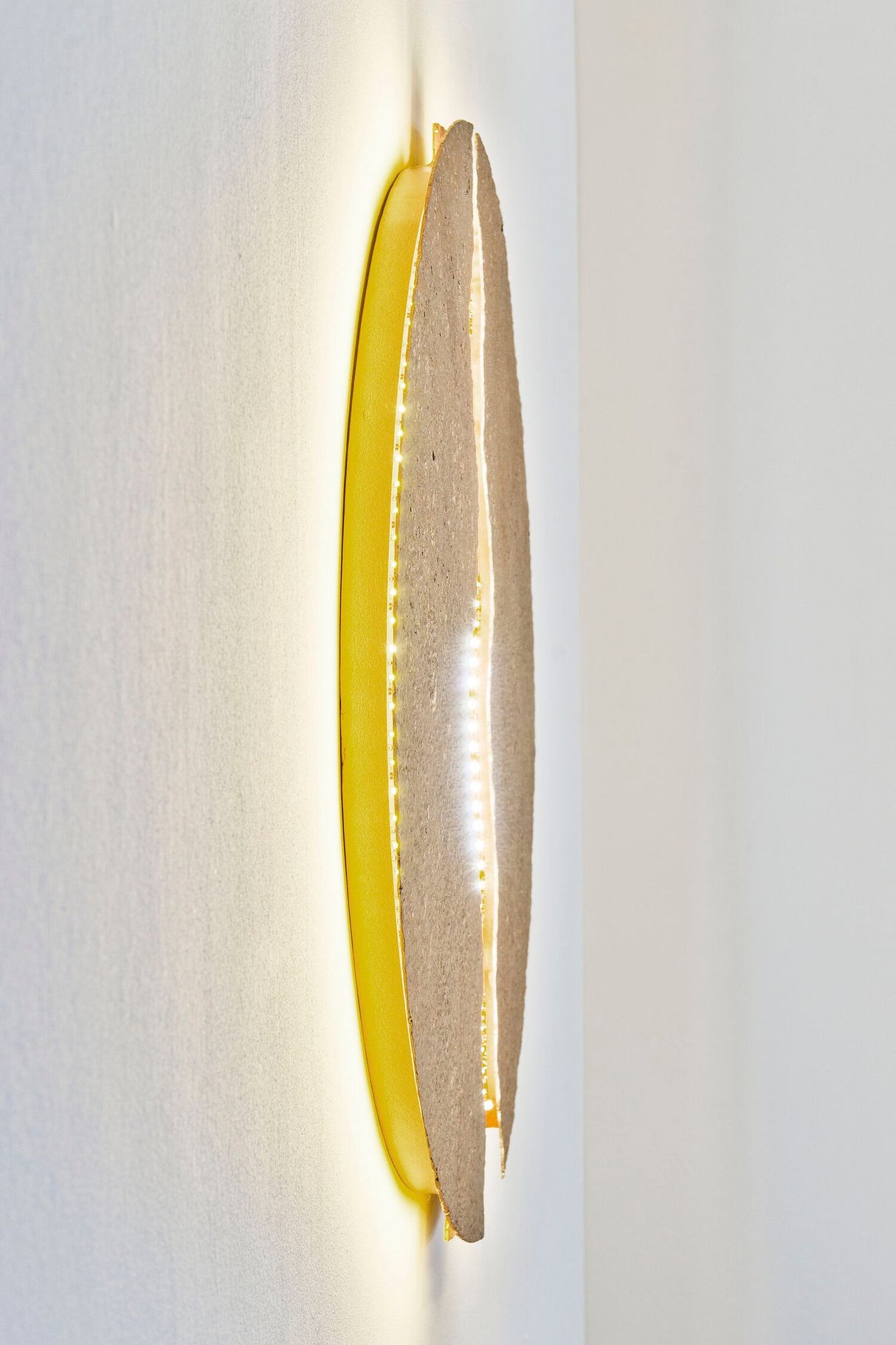 LED-Wandlampe Eruption Gross dimmbar Rund Ø 80cm