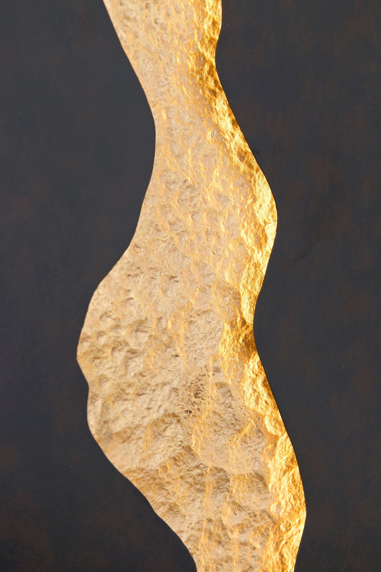 Lampada da parete Lava dimmerabile martellata rotonda Ø 80 cm 
