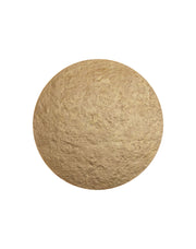 LED-Wandlampe Meteor Grande L, rund, Ø 80cm, dimmbar, Textilschirm beige, Frontansicht