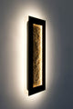 LED-lampada da parete Duplicato dimmerabile martellata con disco 