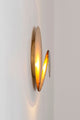Lampada da parete LED La Bocca a 2 luci dimmerabile con disco 