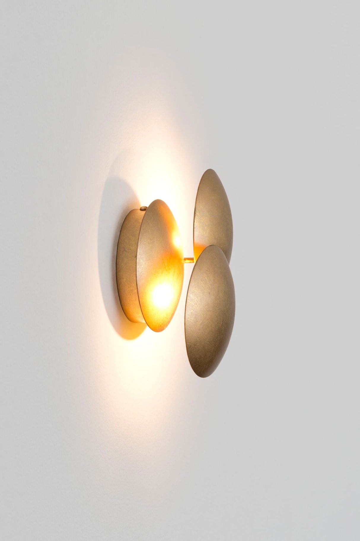 LED lampada da parete Bolladaria Piccolo a 2 luci dimmerabile 
