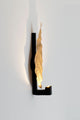 LED-Wandleuchte Gamba dimmbar 19x14cm Gold