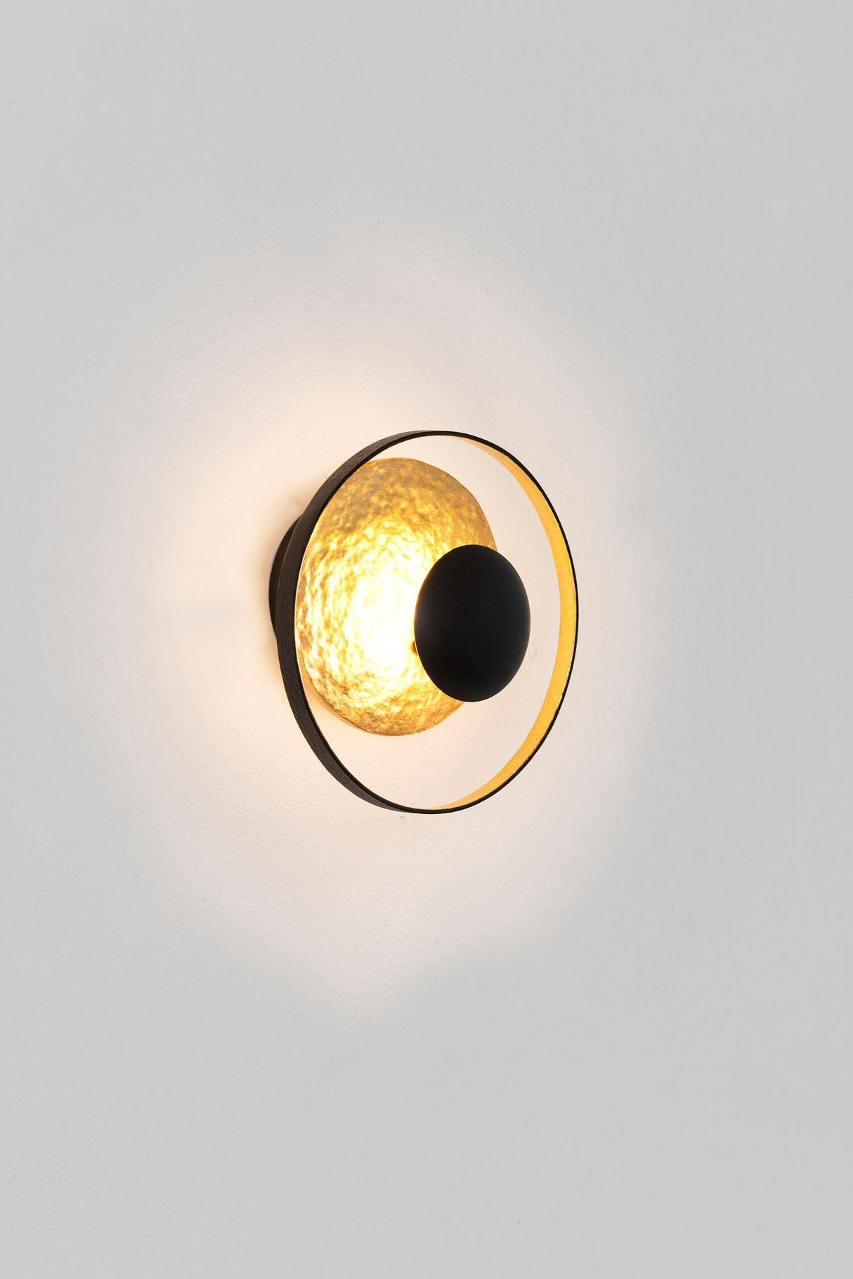 LED-applique Satellite Mini rotonda Ø 19 cm oro 