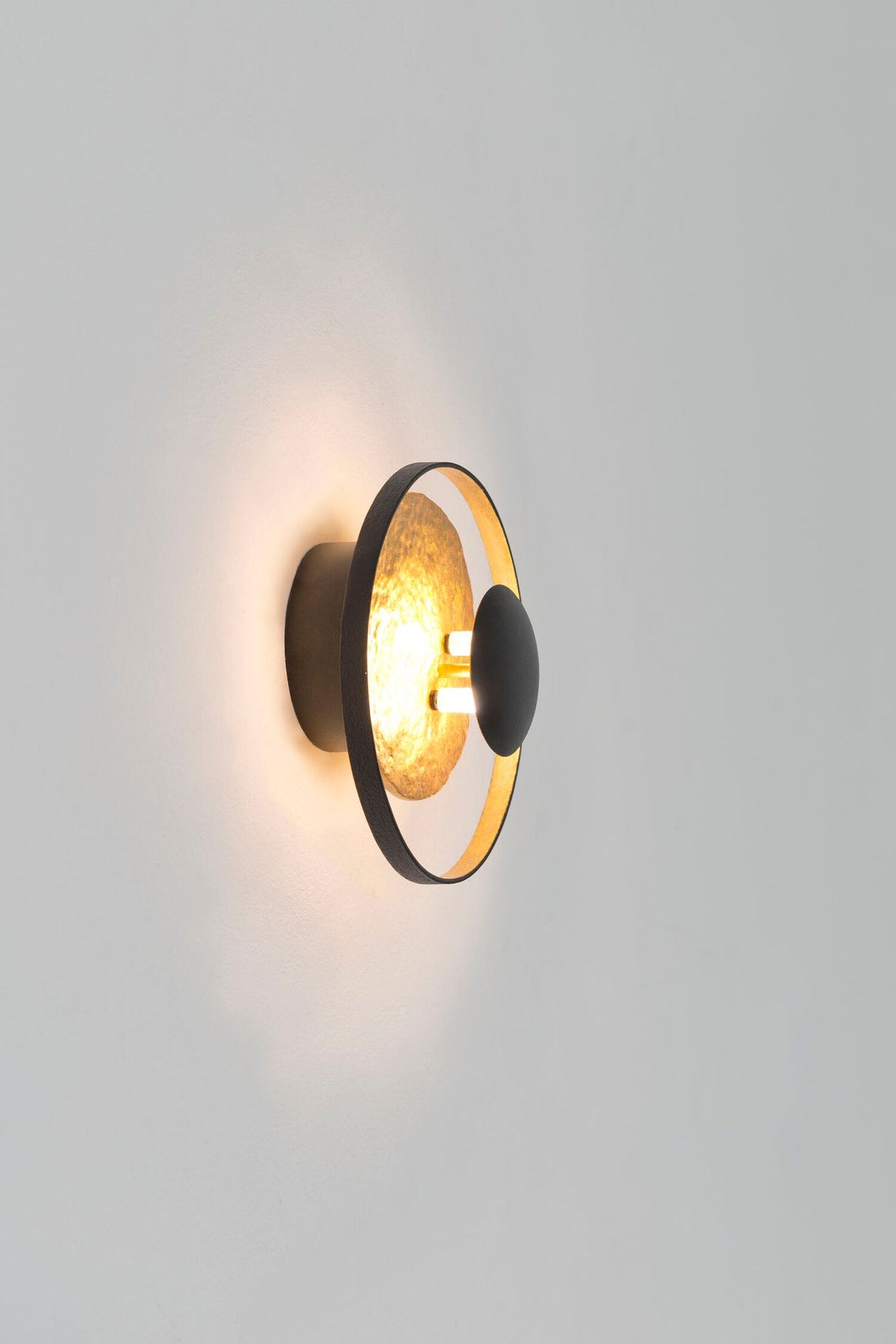 LED-applique Satellite Mini rotonda Ø 19 cm oro 